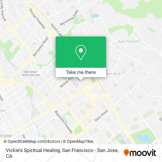Vickie's Spiritual Healing map