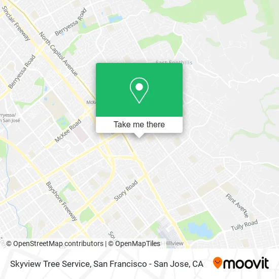 Mapa de Skyview Tree Service