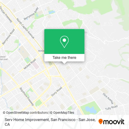 Serv Home Improvement map