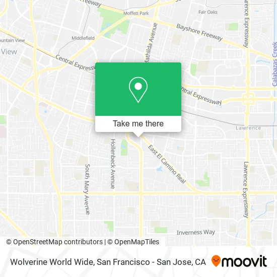 Wolverine World Wide map