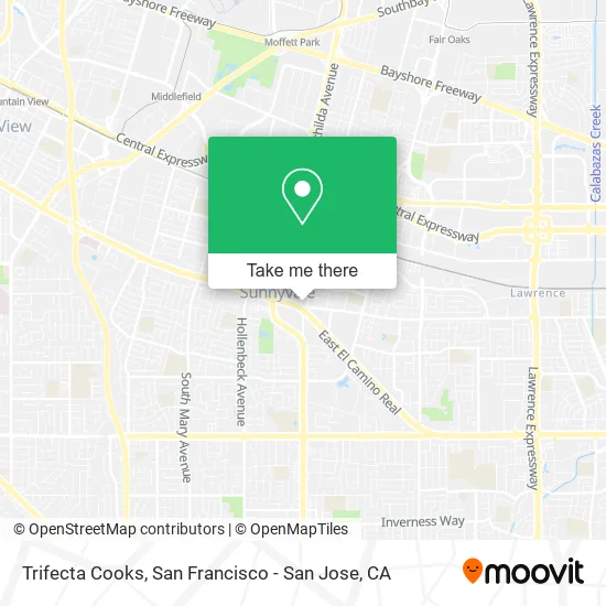 Mapa de Trifecta Cooks