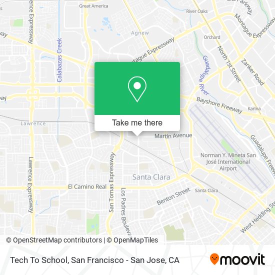 Tech To School map