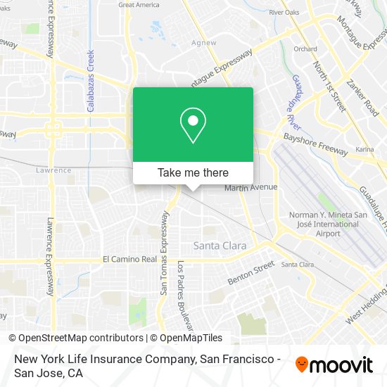 New York Life Insurance Company map