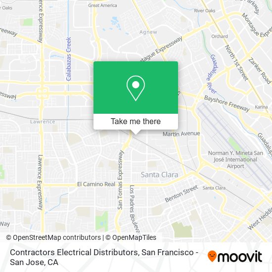 Contractors Electrical Distributors map