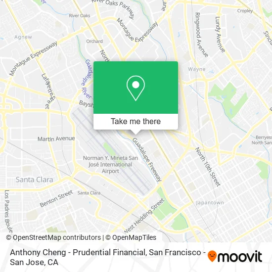 Anthony Cheng - Prudential Financial map