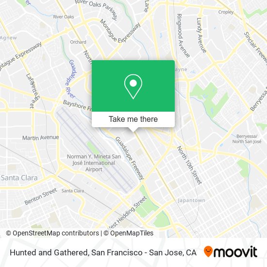 Mapa de Hunted and Gathered