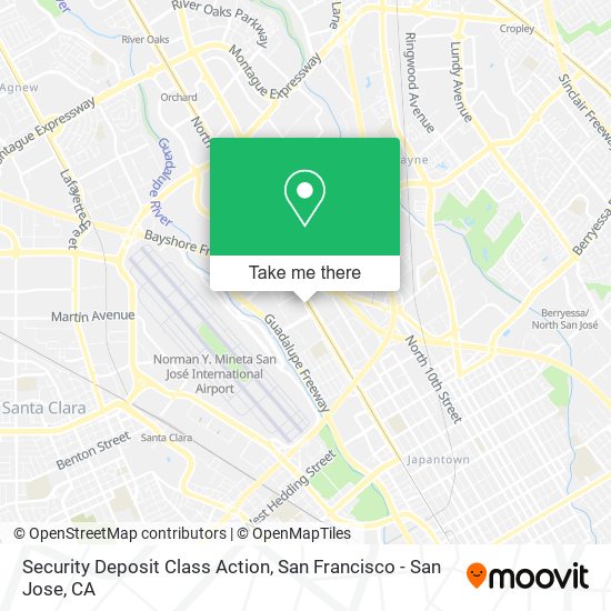 Security Deposit Class Action map