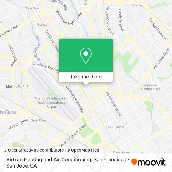 Airtron Heating and Air Conditioning map