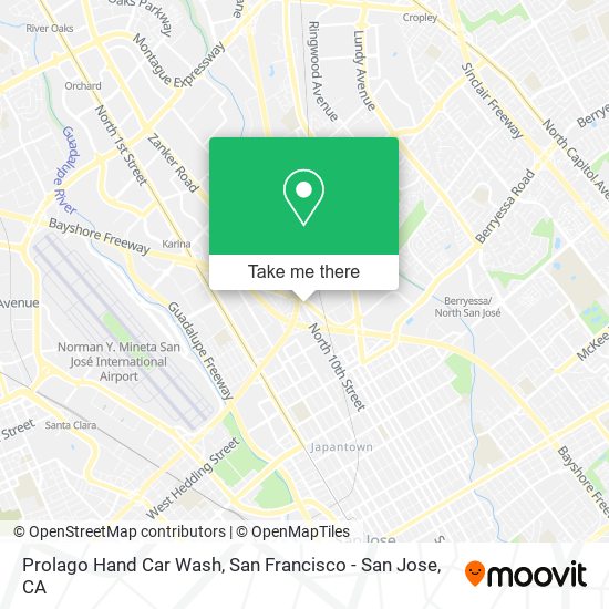 Prolago Hand Car Wash map