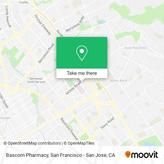 Mapa de Bascom Pharmacy