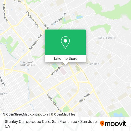 Stanley Chiropractic Care map