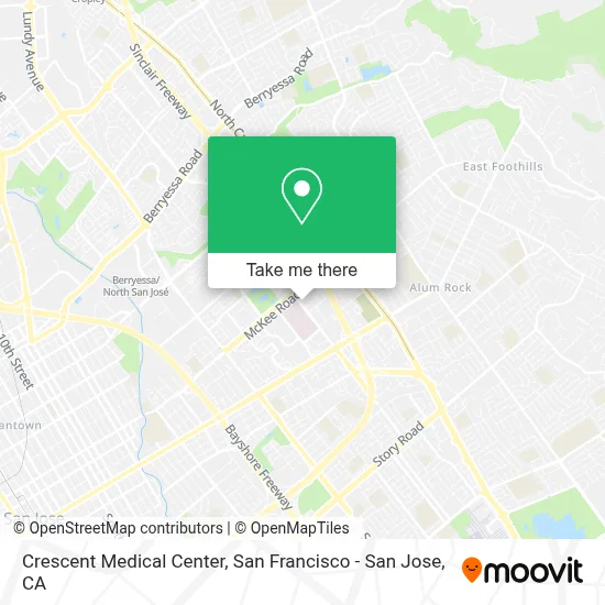Crescent Medical Center map