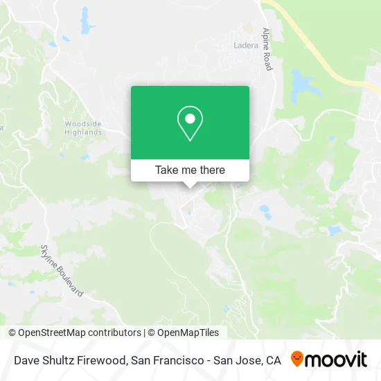 Dave Shultz Firewood map