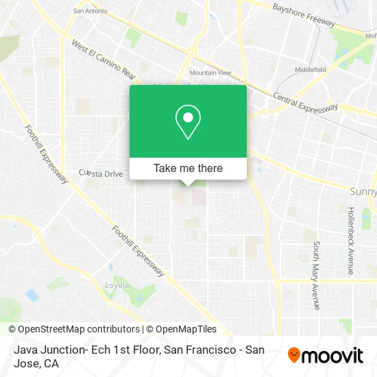 Java Junction- Ech 1st Floor map