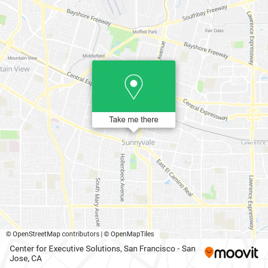 Mapa de Center for Executive Solutions