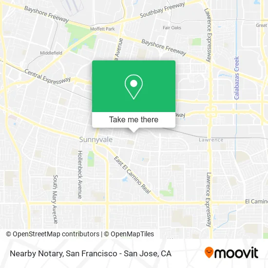 Nearby Notary map
