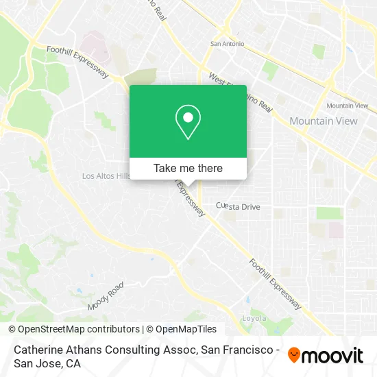 Catherine Athans Consulting Assoc map