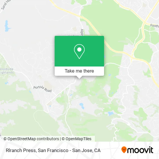 Mapa de Rlranch Press
