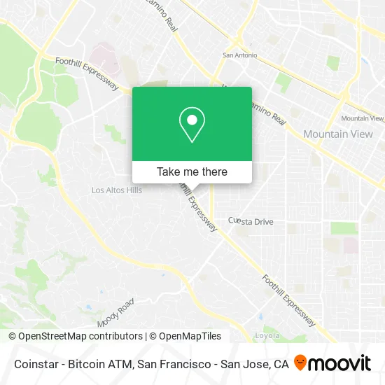 Coinstar - Bitcoin ATM map