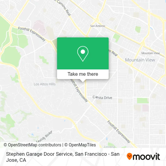 Stephen Garage Door Service map