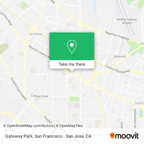 Mapa de Gateway Park