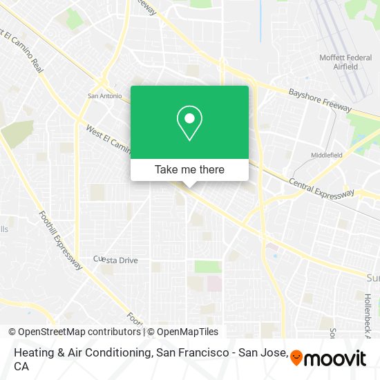 Mapa de Heating & Air Conditioning