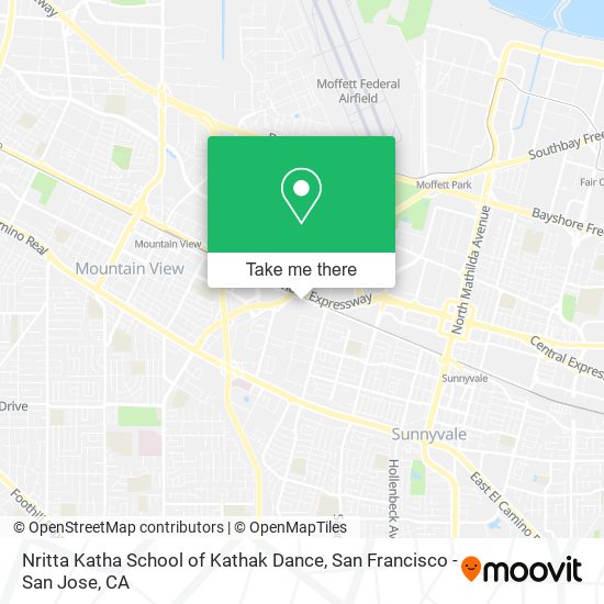 Mapa de Nritta Katha School of Kathak Dance