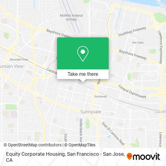 Equity Corporate Housing map