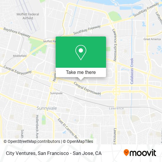 City Ventures map