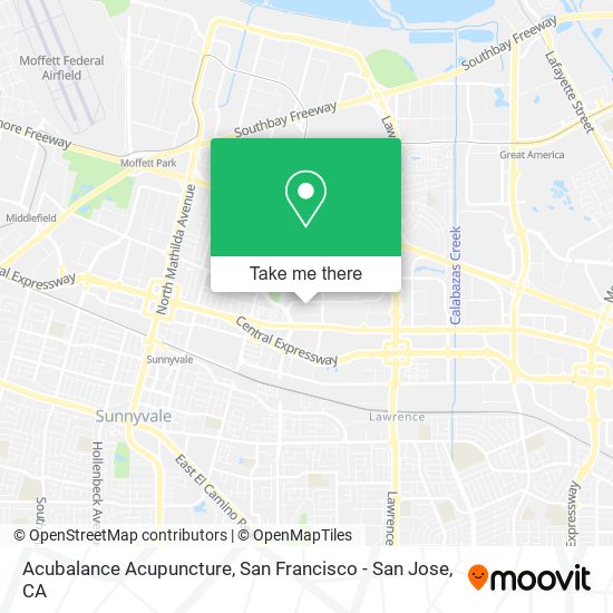 Mapa de Acubalance Acupuncture
