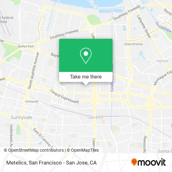 Mapa de Metelics