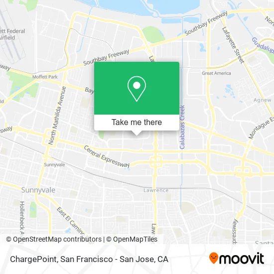 ChargePoint map