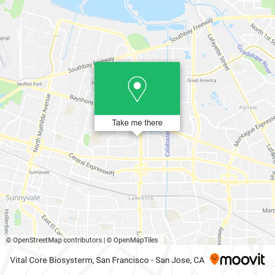Mapa de Vital Core Biosysterm