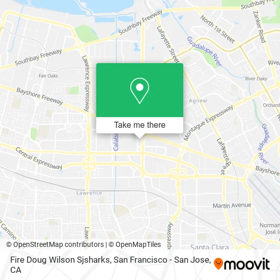 Mapa de Fire Doug Wilson Sjsharks