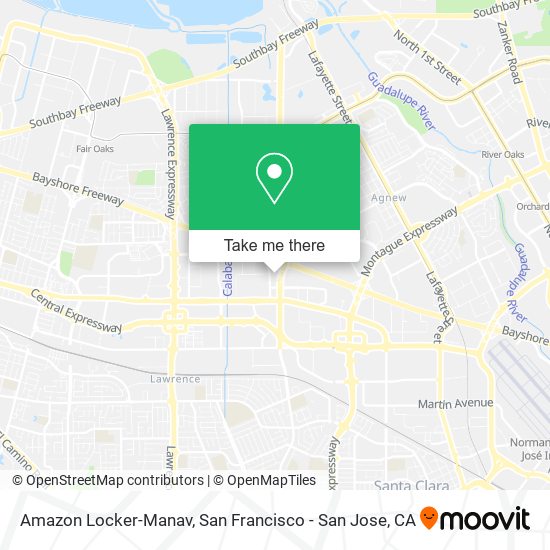 Mapa de Amazon Locker-Manav