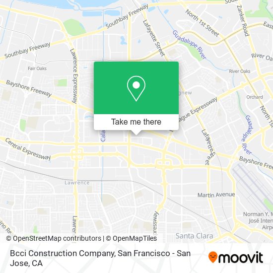 Bcci Construction Company map