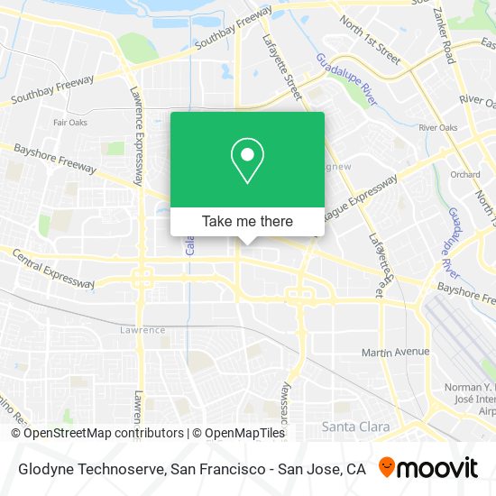 Glodyne Technoserve map
