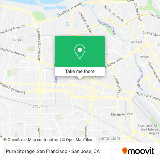 Pure Storage map