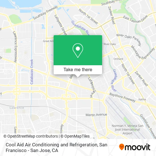 Cool Aid Air Conditioning and Refrigeration map