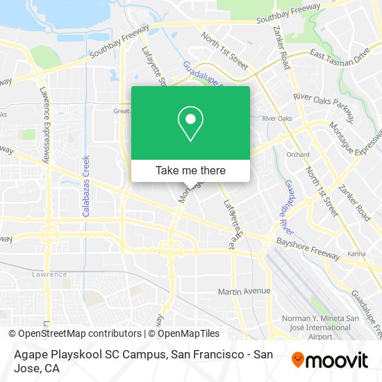 Agape Playskool SC Campus map