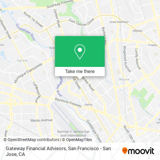 Mapa de Gateway Financial Advisors