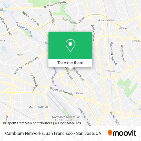 Mapa de Cambium Networks