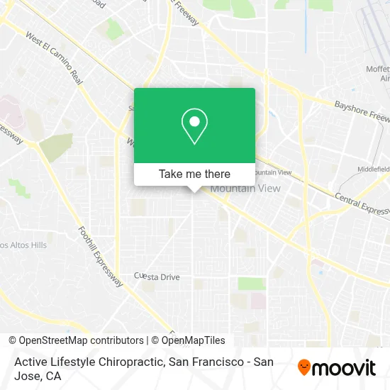 Active Lifestyle Chiropractic map