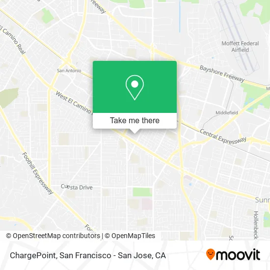 ChargePoint map