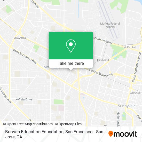 Burwen Education Foundation map