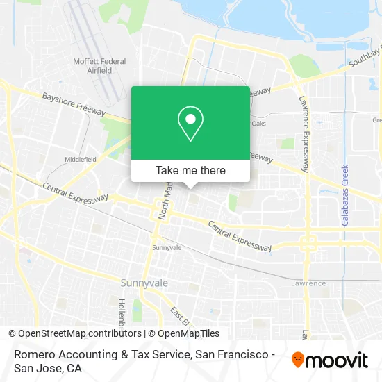 Mapa de Romero Accounting & Tax Service