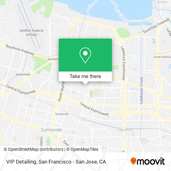 VIP Detailing map