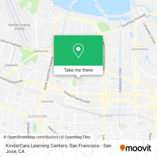 Mapa de KinderCare Learning Centers