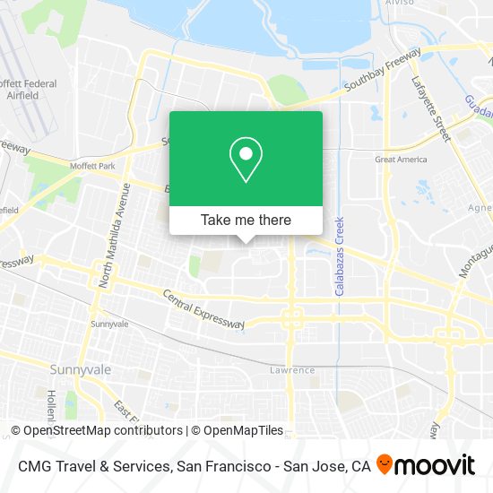 CMG Travel & Services map