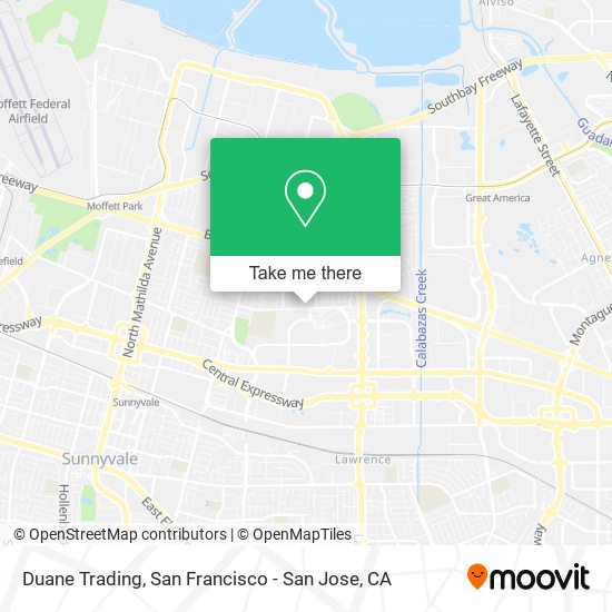 Duane Trading map